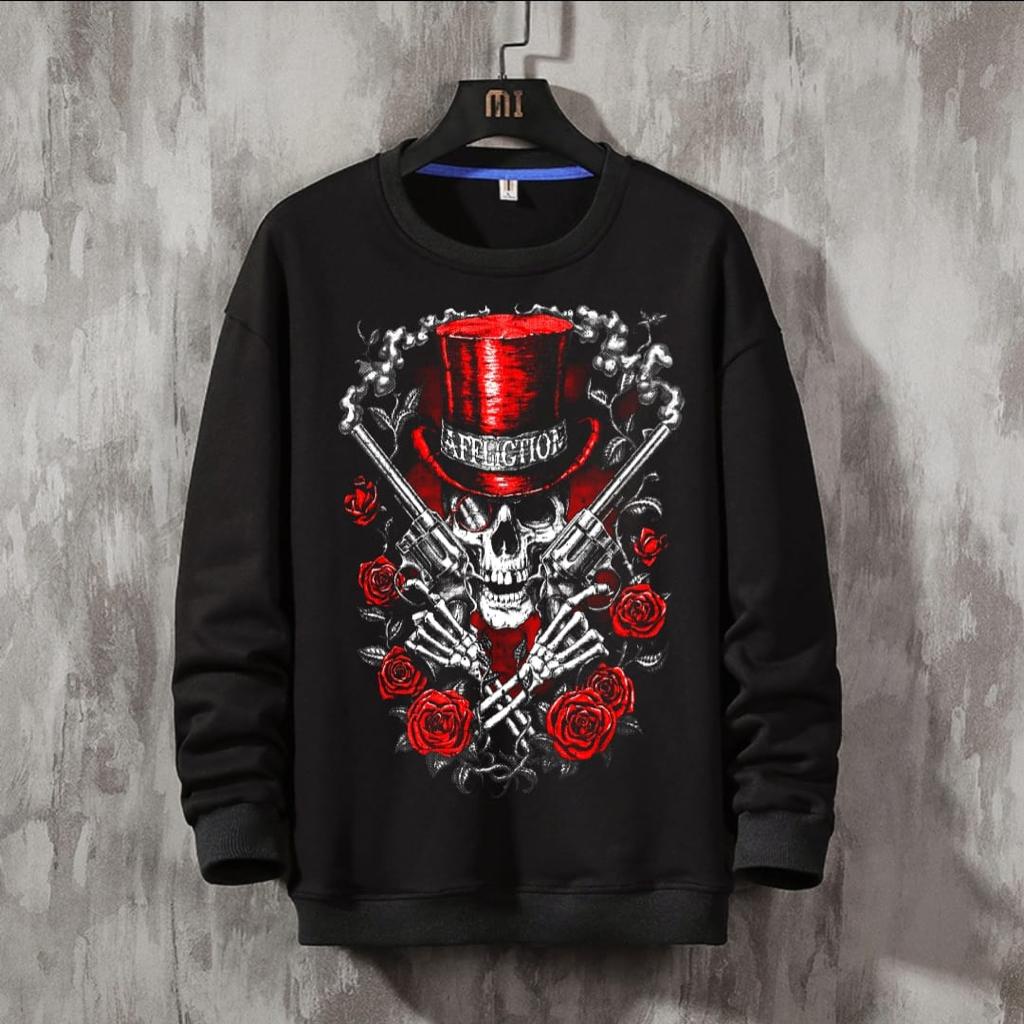 Asgard777 - BAJU SWEATER AFFLICTION/ atasan lengan panjang / sweater terbaru / baju pria terlaris