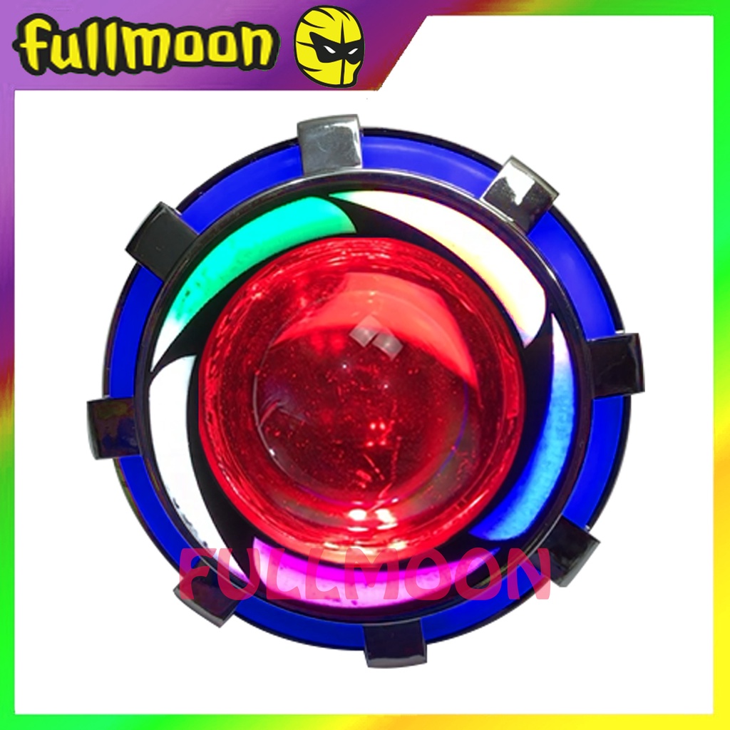 LAMPU DEPAN PROJIE BULAT RAINBOW MDH