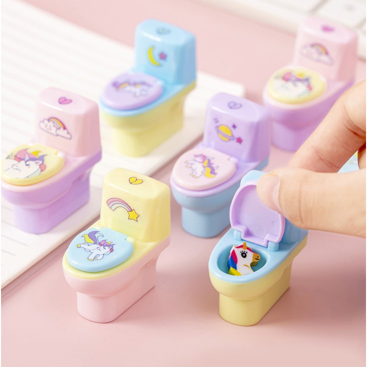 

Rautan karakter unicorn lucu pencil sharpener cute cartoon