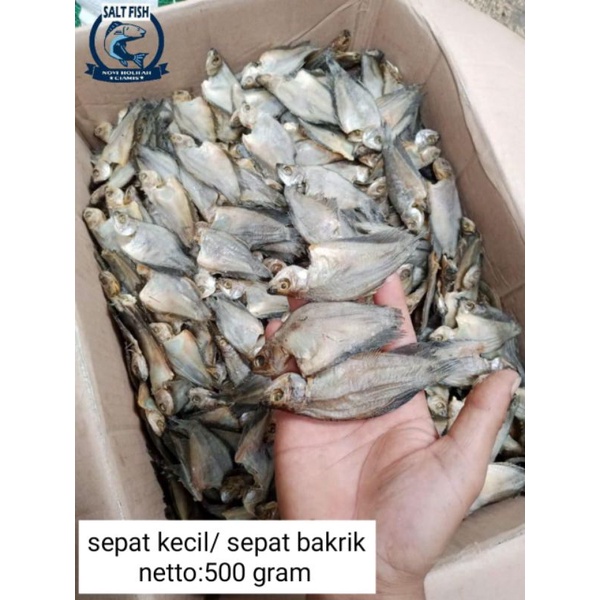 

ikan asin sepat kecil / bakrik ;500 gram best seler