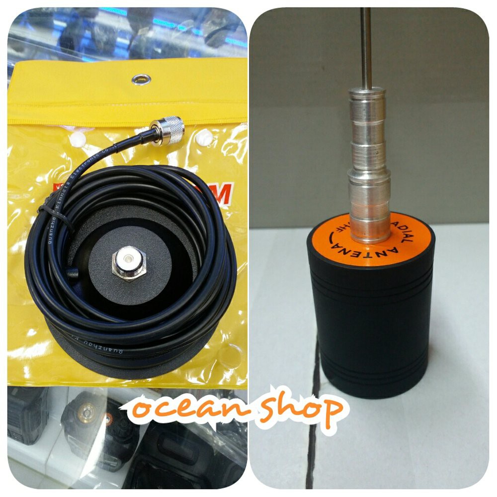 PAKET ANTENA LARSEN MODIF LODING PERAK PLUS ANTENA MAGNET Berkualitas