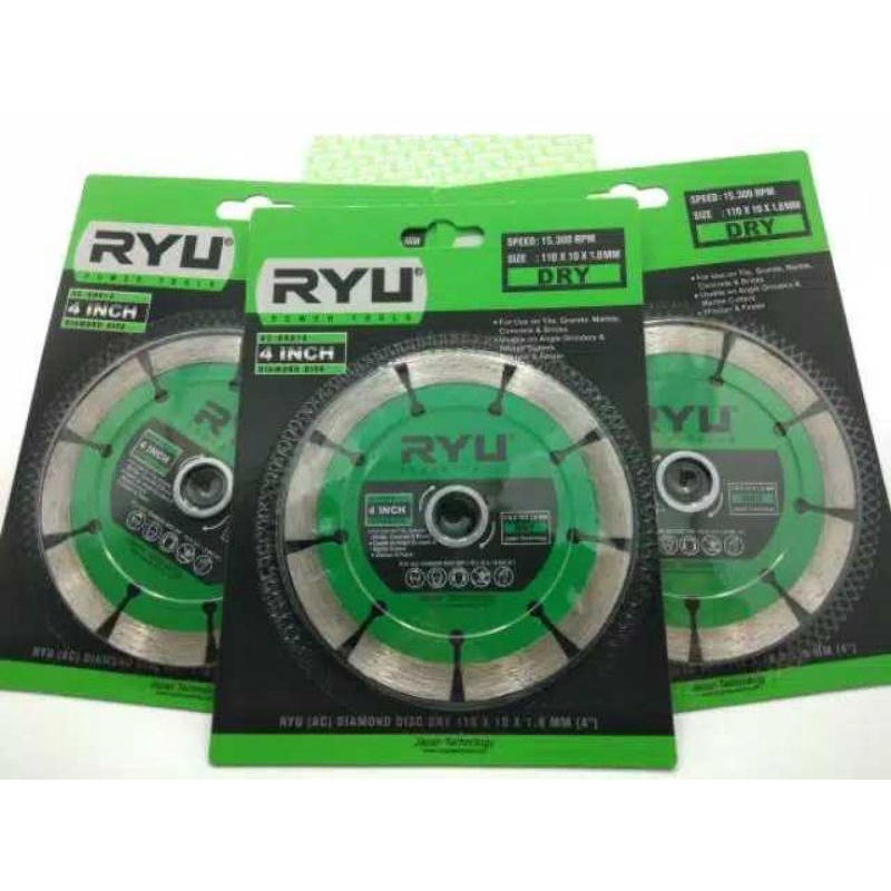 Mata Potong Keramik Ryu 4inch