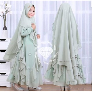  GAMIS  SYAR I ANAK  MUSLIM FASHION MUSLIM TERBARU LEBARAN 