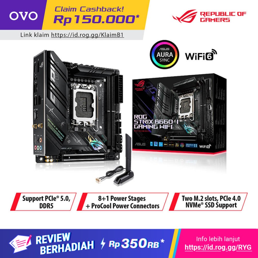 ASUS ROG STRIX B660-I Gaming WIFI