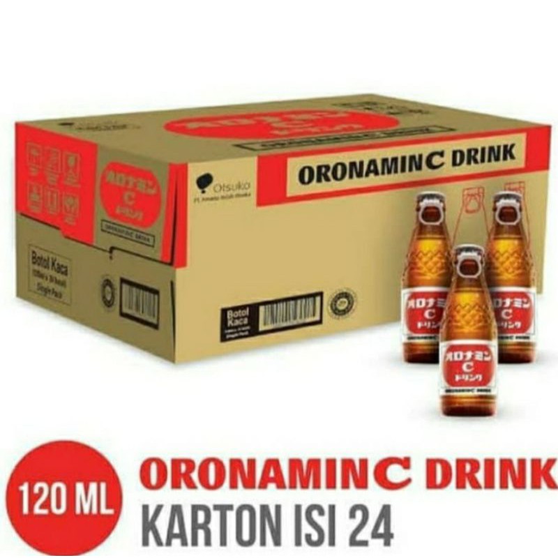 1 Dus Oronamin C Drink 120 ml (1 karton isi 24)