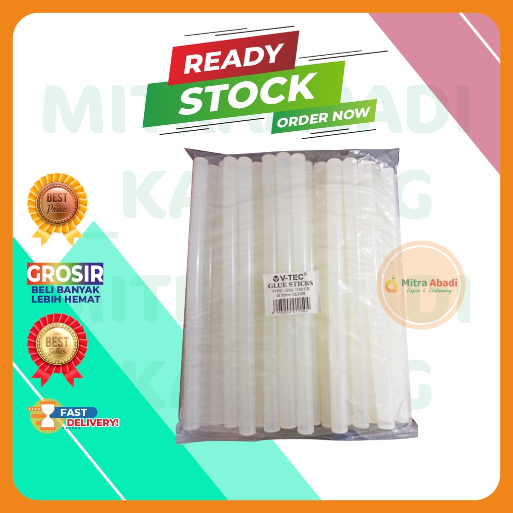 

VTEC Glue Sticks Isi Glue Gun Isi Lem Tembak GSC1150CR