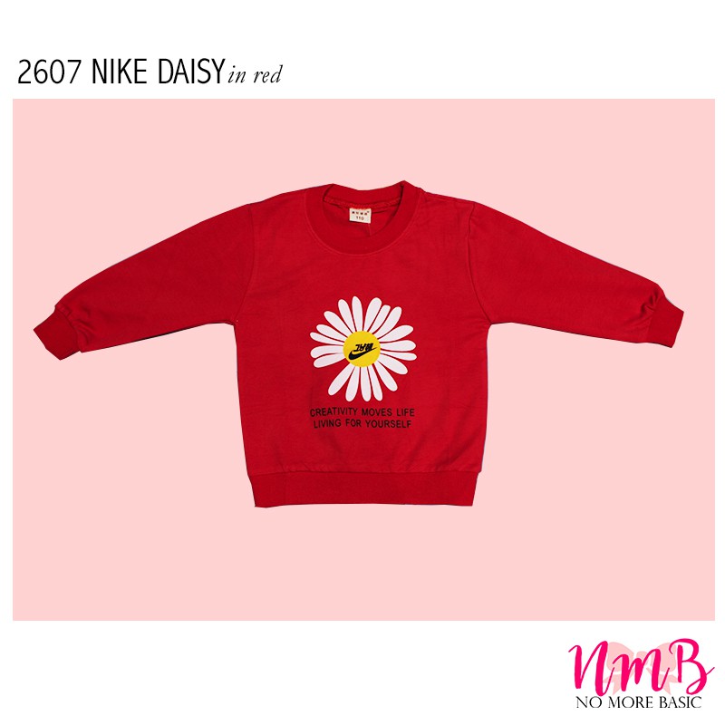 Kids Sweater 2607 Nike Daisy - Baju Lengan Panjang Anak