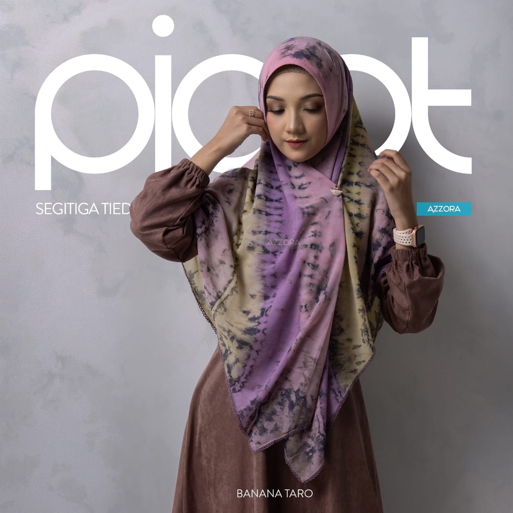 Segitiga Instan Tiedye Picot by Azzora