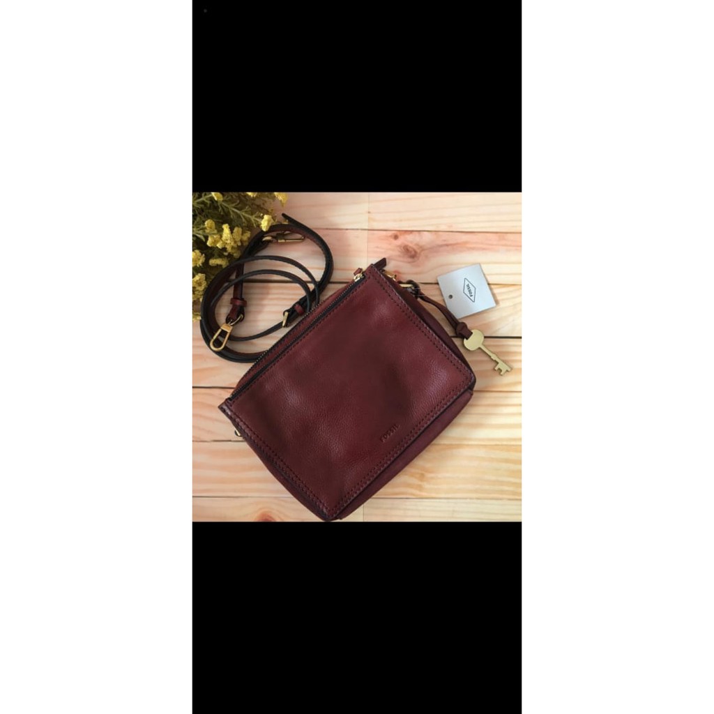Tas Fossil Campbell Henna Crossbody
