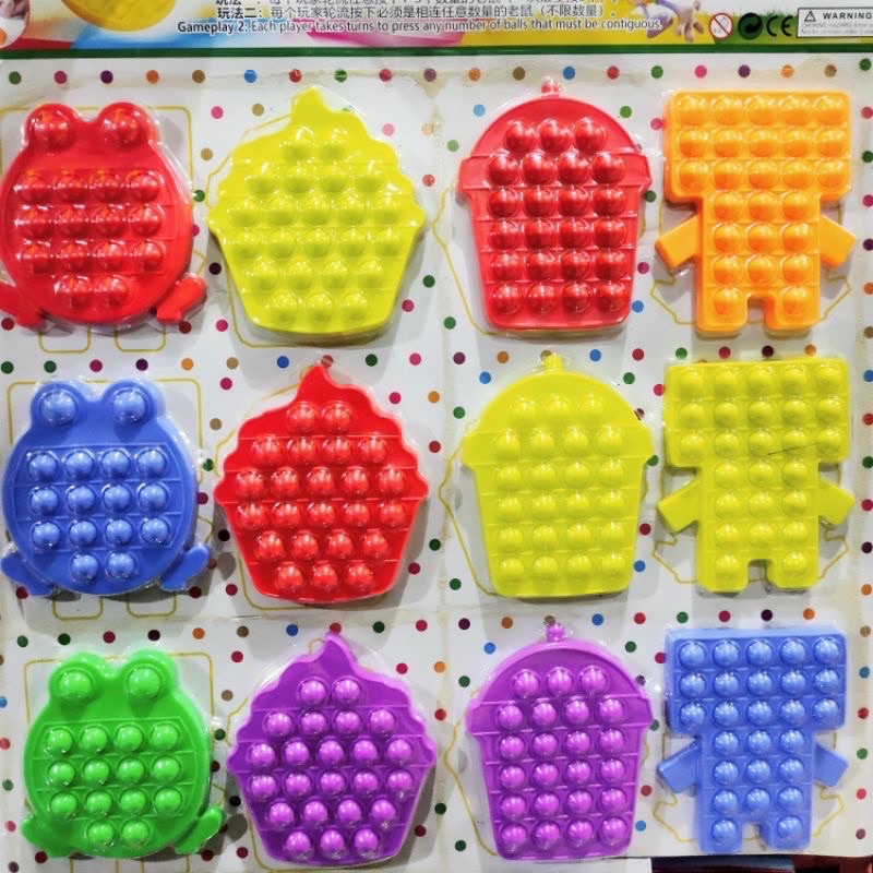 pop it murah / push fidget pop it  / pop it / mainan viral / mainan pop it /-1