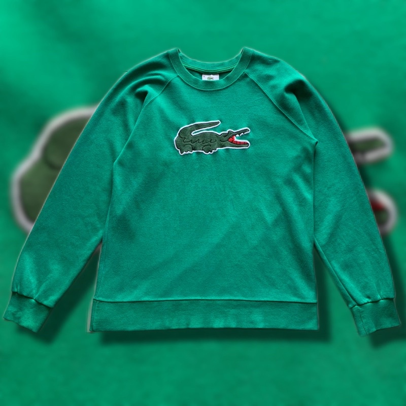 CREWNECK LACOSTE BIG LOGO