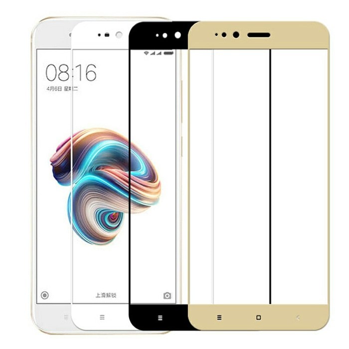 TEMPERED GLASS FULL Warna OPPO A57 Tempered Glass OPPO A57