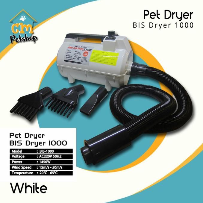 Pet Dryer BIS Dryer 1000 Blower Anjing Blower Kucing Blower Hewan Star Seller Termurah