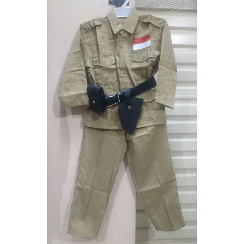 Baju Karnaval Anak Pejuang Kemerdekaan - Baju Pejuang Anak