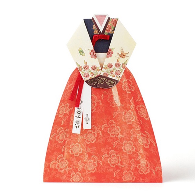 

kartu hanbok cat air peony korea Hanbok 한복 카드 Tradisional design