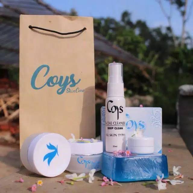 Paket Usaha Reseller Coys Crim Skincare Pencerah Wajah Glowing 10 Paket Bonus 1 Paket