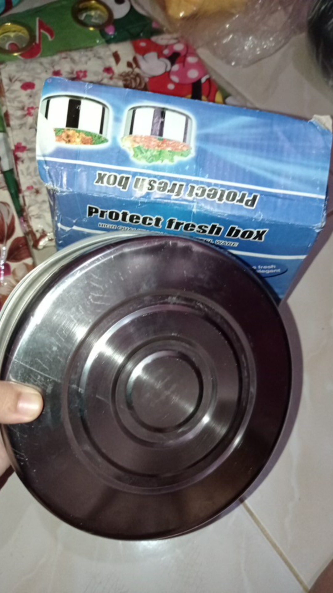 Rantang Beranak Stainless 5 Susun + Tutup  Termurah