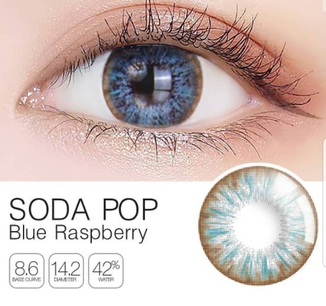 NEW !!  Soda Pop Softlens By Exoticon Free Lencase Bursaaoftlen