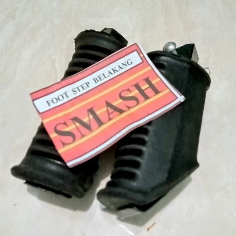 Foostap pijakan kaki belakang motor Suzuki bebek smash Shogun hitam