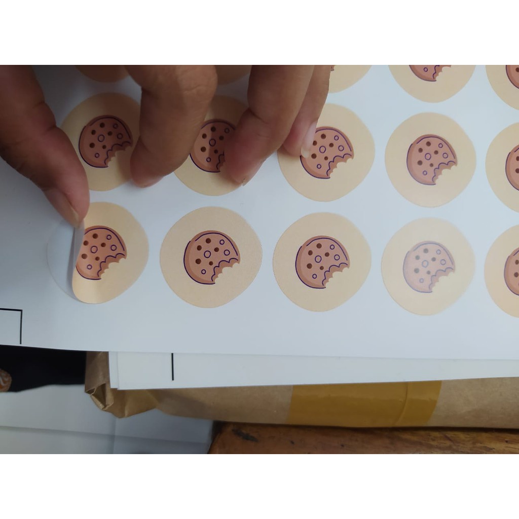 

Stiker Vinyl Anti Air A3 Kisscut Desain Custom