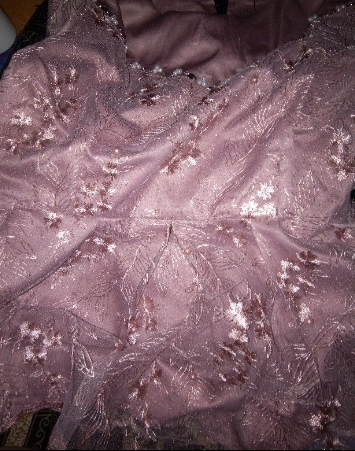 Couple Batik Kebaya Asyifa Dusty Tunangan Wisuda Lamaran