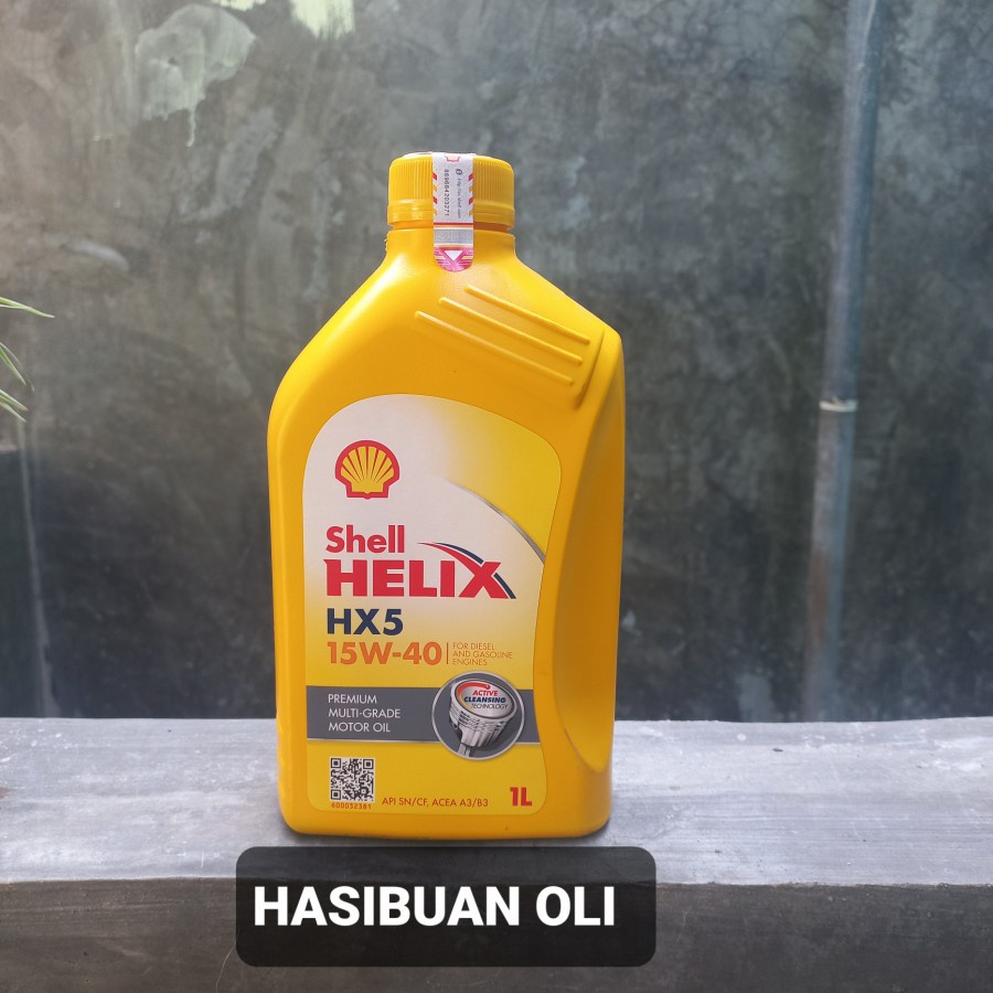 Oli Mobil Shell Helix Hx5 1 Liter