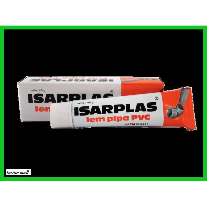 

TAKEREP- ISARPLAS TUBE / LEM PIPA PVC 45GR -TNALAES-EPAT.