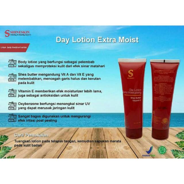 Day lotion extra moist Shineskin