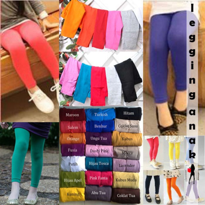 Celana Legging Polos Anak 0-3 Tahun Elastis Celana Anak / Legging Bayi