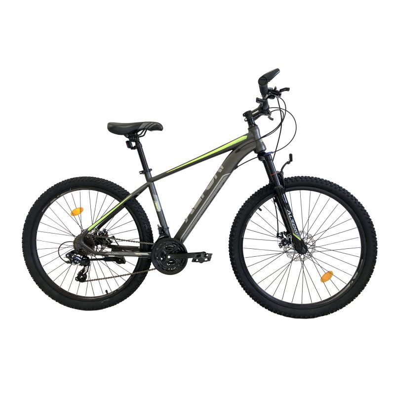 Khusus Gojek/Grab Instan Sepeda Gunung MTB Element Alton Beast 1.0 & 2.0 27,5 inch Garansi Resmi SNI bisa kredit cicilan Cod-Abu-Abu 1.0