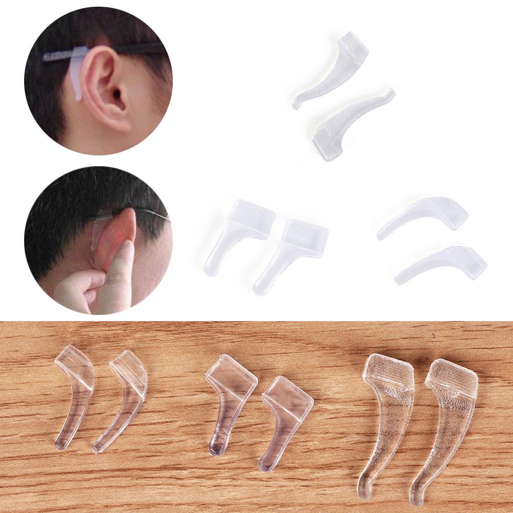 CHOOKYY 10pasang Ear Hooks Temple Glass Aksesoris Kacamata Eyewear Silikon