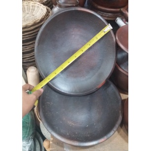 Jual cobek tanah liat diameter 25cm gerabah Limited
