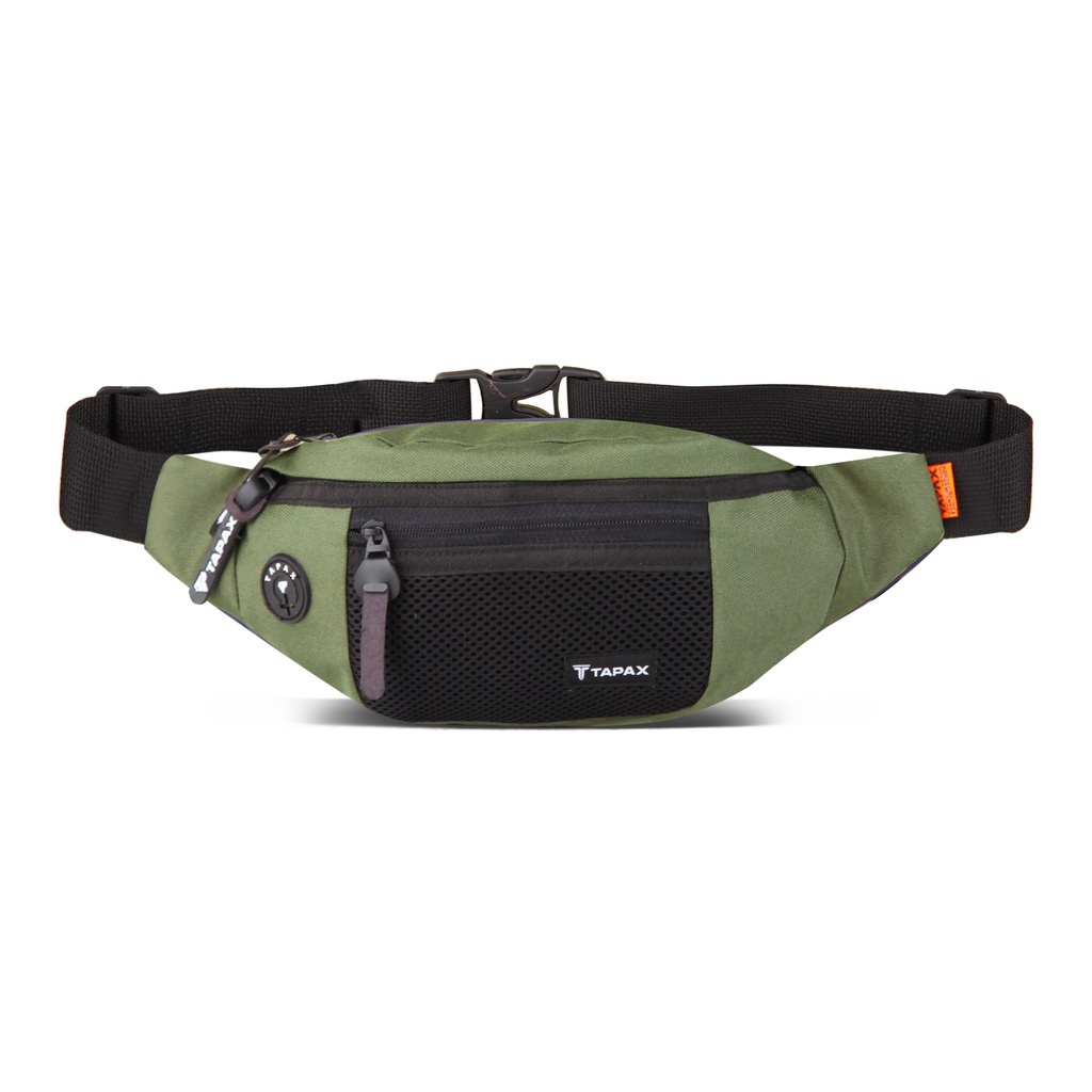 Waistbag Branded Terbaru Kulit Polos Premium Waistbag T6Z6 Kanvas Kekinian Kasual Mini Murah Anti Ai