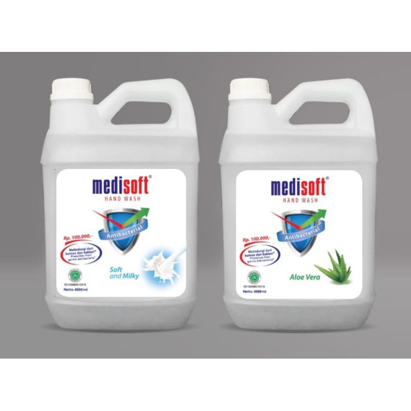 Sabun Cuci Tangan Medisoft handwash Jerigen 4 L