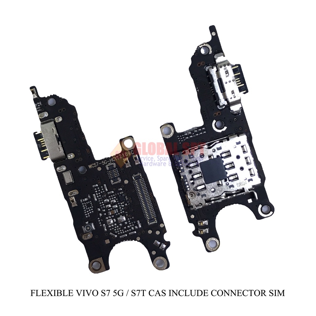 FLEXIBLE VIVO S7 5G CONNECTOR CHARGER INCLUDE SIM / KONEKTOR CAS VIVO S7T