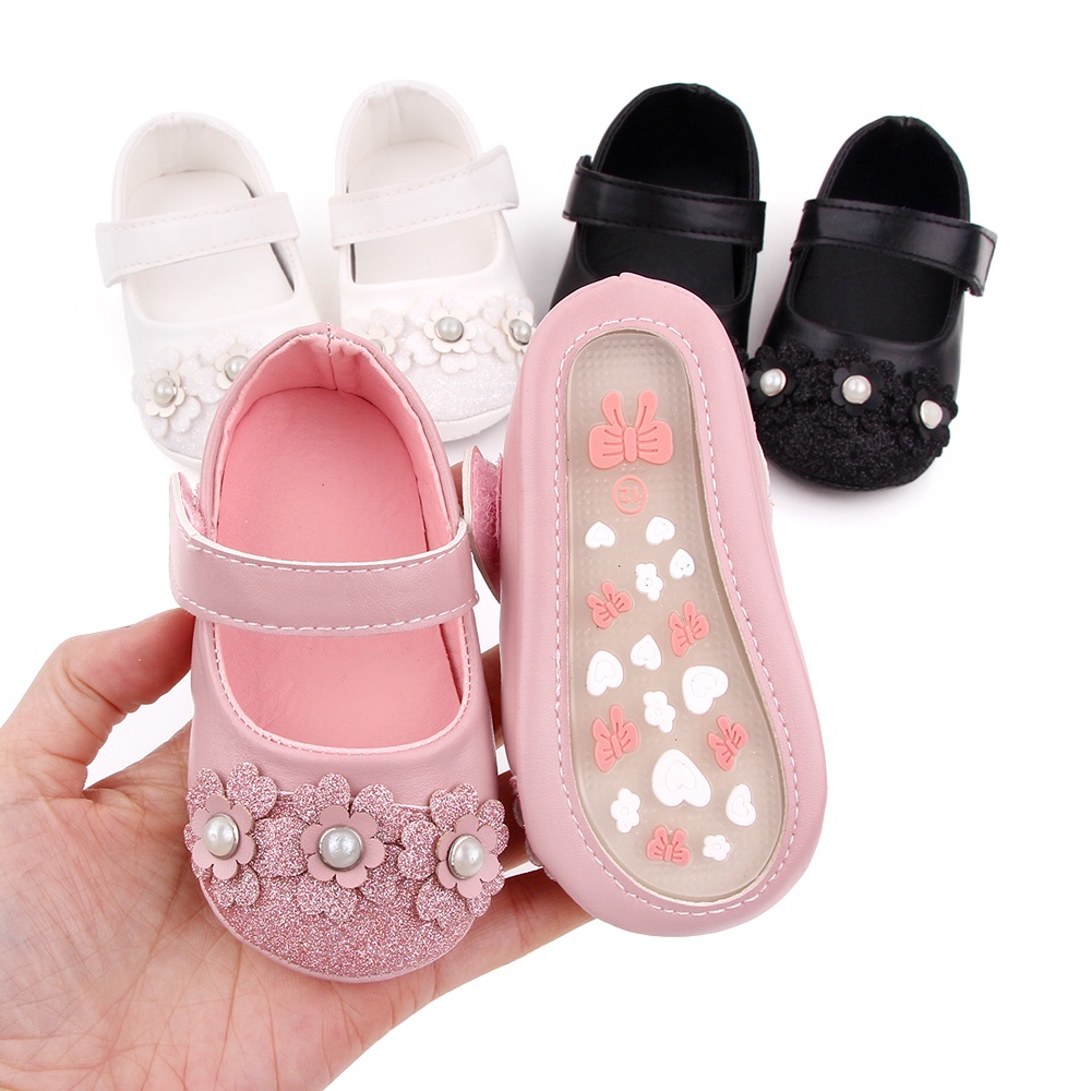 Sepatu Bayi Perempuan - Sepatu Pesta Bayi Anti Slip S1160