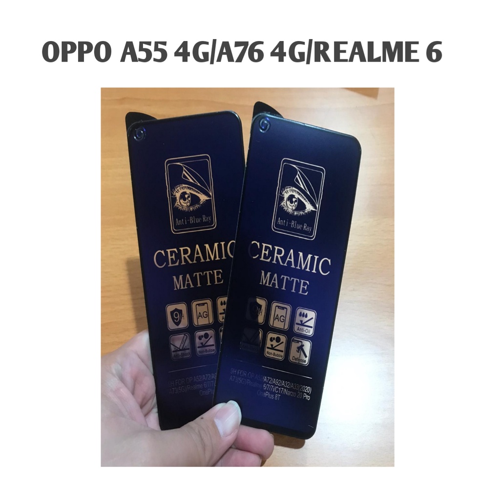 CERAMIC MATTE ANTI BLUE OPPO A76 4G