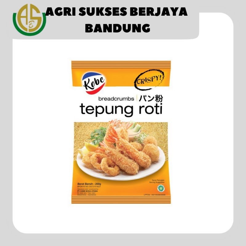 

Kobe Tepung Roti 200 Gram Breadcrumbs