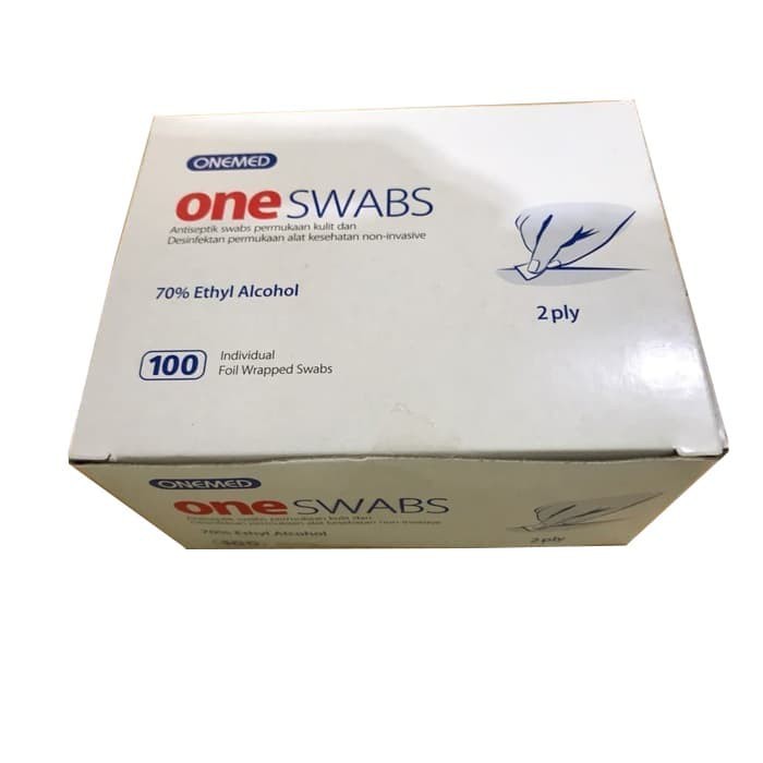ONEMED ALKOHOL SWAB/ ALKOHOL SWAB/ TISSU ALKOHOL