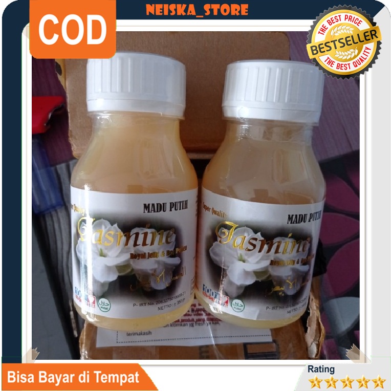

Madu Putih Hutan Sumbawa Bee Pollen Royal Jelly Jasmine 350 Gram Madu Putih Sumbawa Jasmine 350 Gram