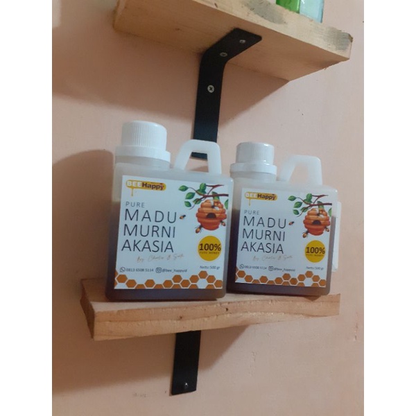 

PURE MADU MURNI AKASIA BEEHAPPYID 500GR