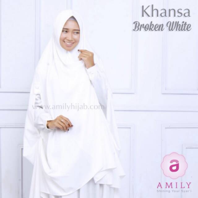 

Khansa NEW COLORS Broken White