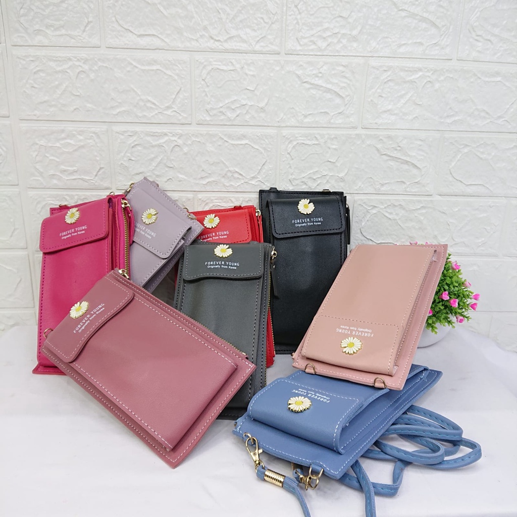 CYS Tas Dompet Pocket Tempat HP Wanita / Tas Selempang Dompet Tempat HP Wanita  / Tas HP Wanita Selempang Terbaru Import T282