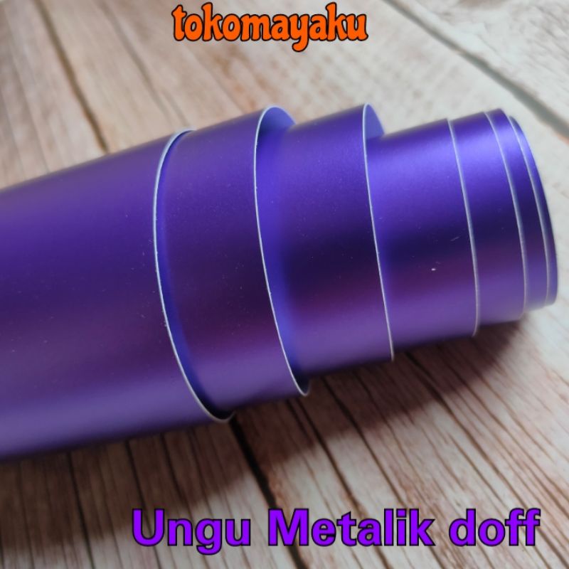 Skotlet ungu metalik doff infinity