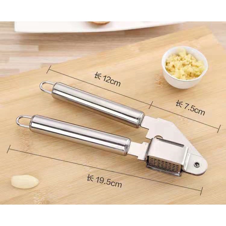 Garlic Press Penghancur Pencacah Pelumat Penghalus Bawang Putih