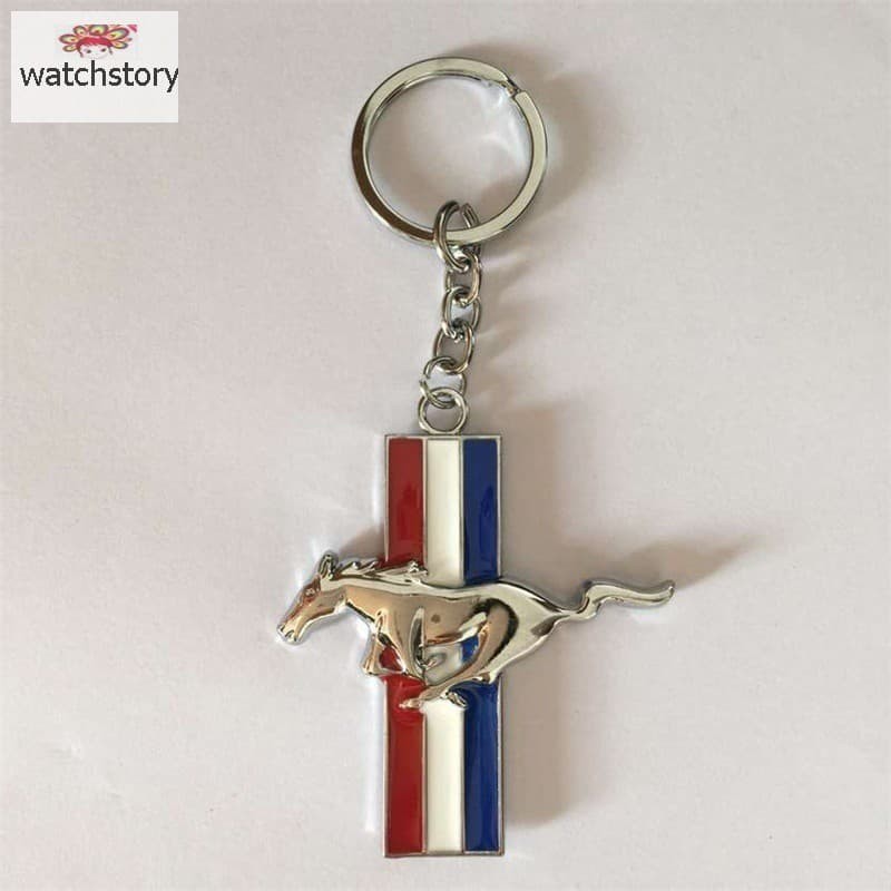 Gantungan Kunci mobil mustang horse kuda jingkrak keychain