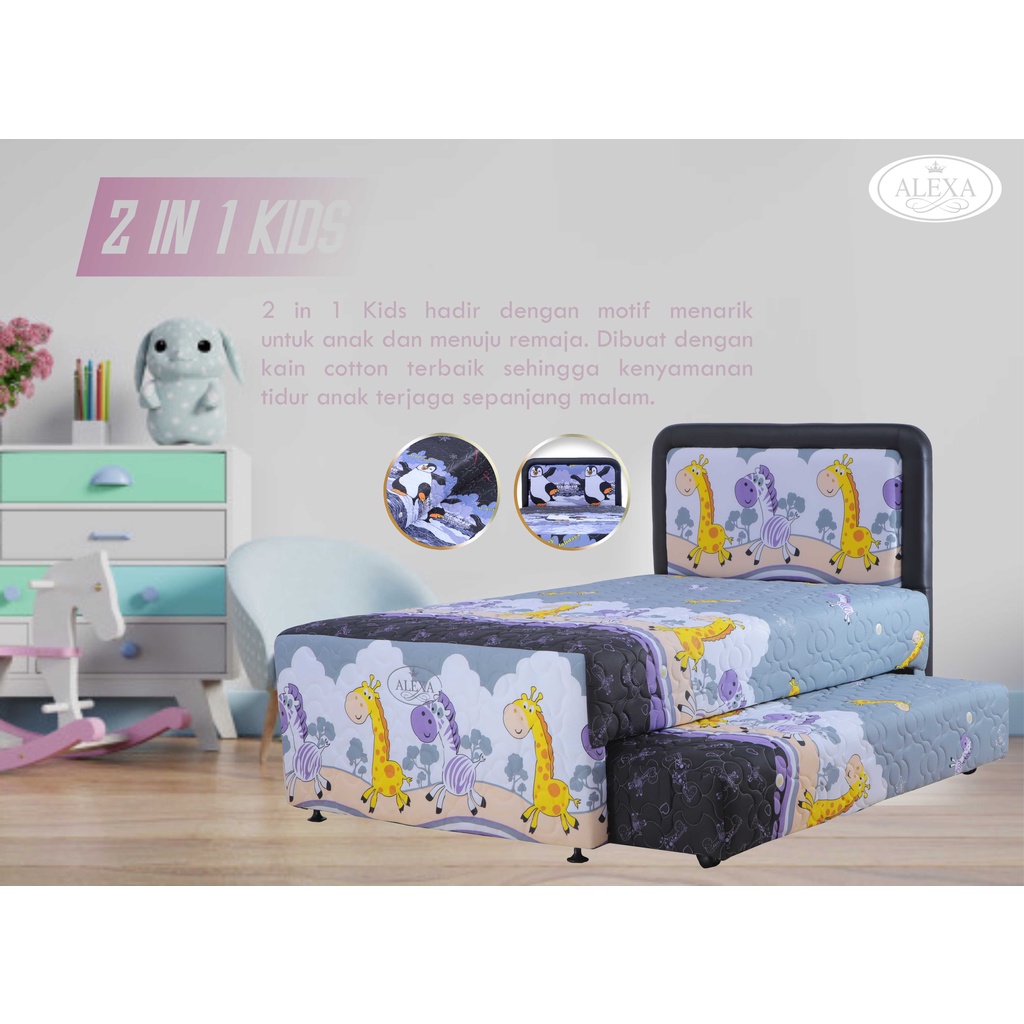 ALEXA Bed Sorong 2 in 1 GIRAFFE MOTIF