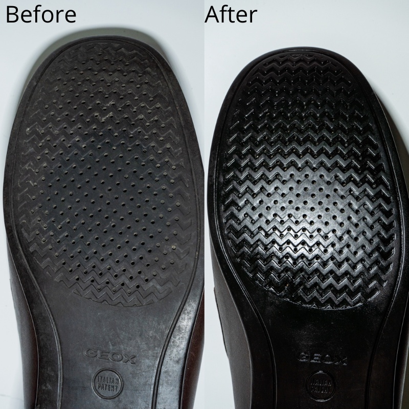 Velle Sole Restorer Black - khusus semir hitam kilap midsole karet sepatu