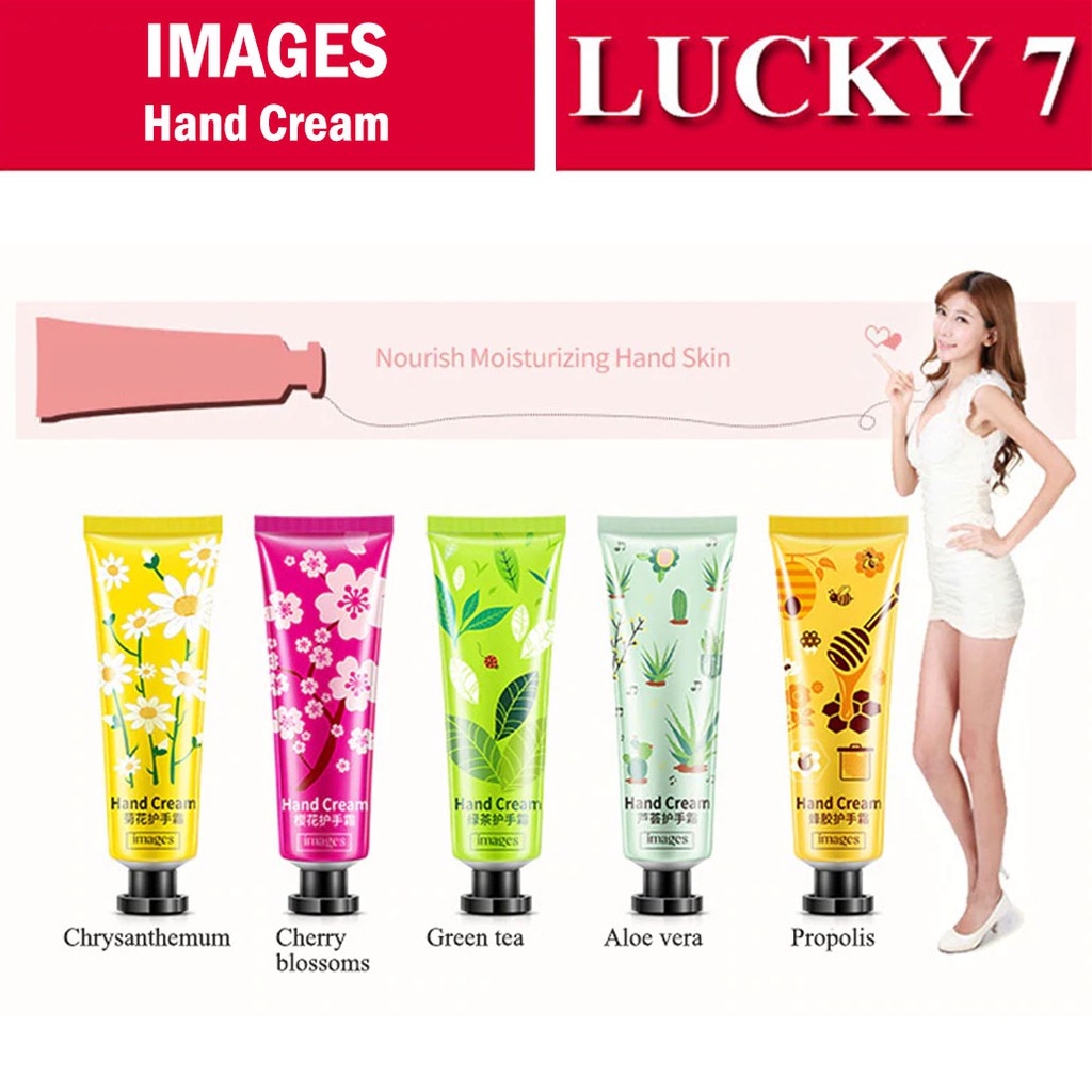 [ Promo 5 Pcs ] Images Hand Cream Melembutkan Lotion Pelembab Kulit Tangan Kering