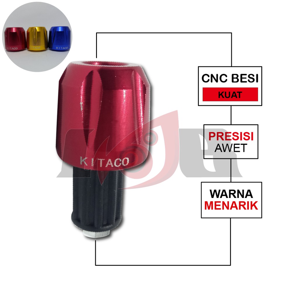 Bandul Jalu Stang Kitaco CNC Universal Baut 12 Motor Matic Bebek